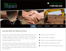 Tablet Screenshot of infieldimpact.com